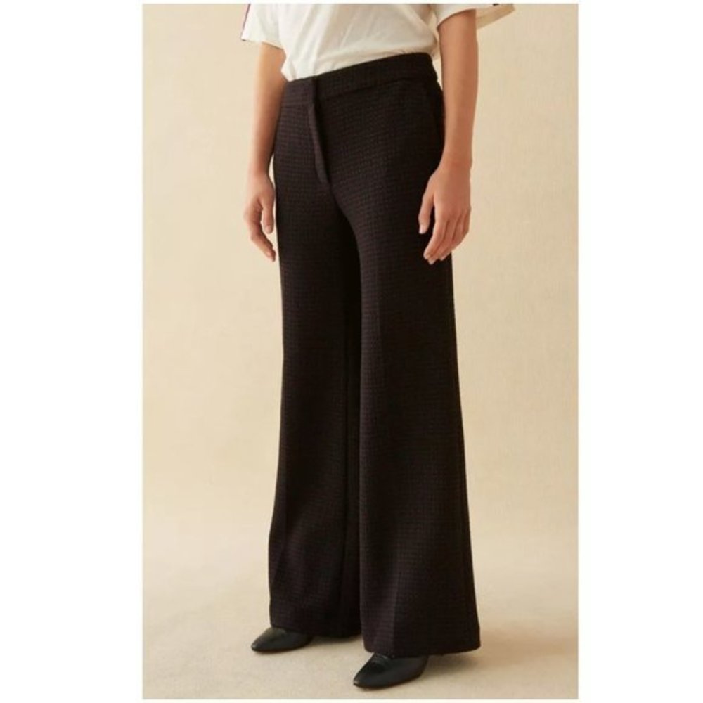 ba&sh Black Wide Leg Pants